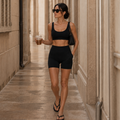 Lane Performance Short — Espresso
